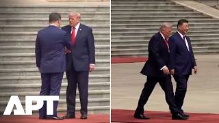 WATCH | Trump Gets Ceremonial Welcome in Beijing Before Crucial Talks | APT