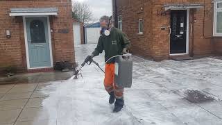 Driveway Cleaning - One of my favourite toys (chemical injector)