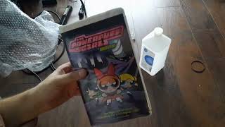 The Powerpuff Girls Movie Screener Vhs Unboxing