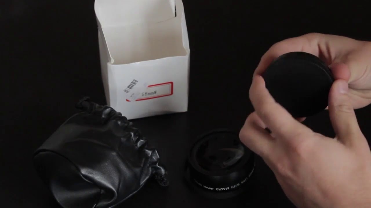 Pro White Line Wide Angle Lens + Macro For Canon Eos Rebel Xs Xt Xti - Foto 5