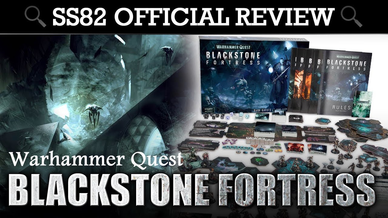 Warhammer Quest Blackstone Fortress Boxed Game SS82 OFFICIAL REVIEW