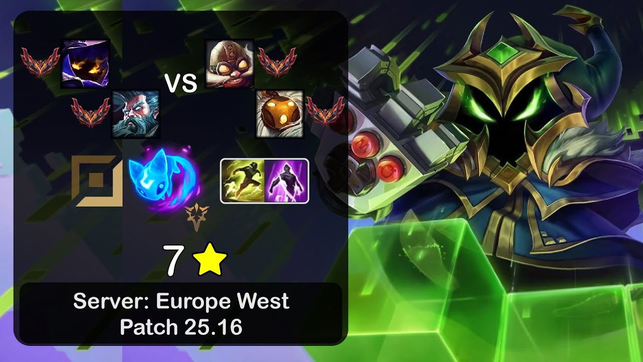 Veigar APC + Zilean vs Corki + Bard - EUW GrandMaster - Patch 25.16