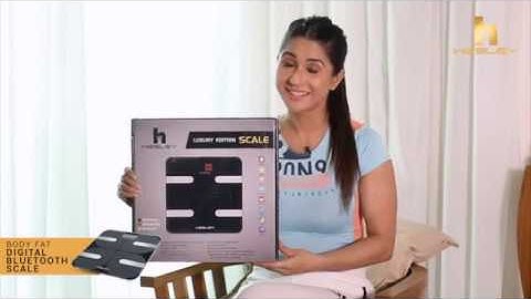 Hesley Digital Bluetooth Scale- Body Fat Analyzer Introduction and Functioning