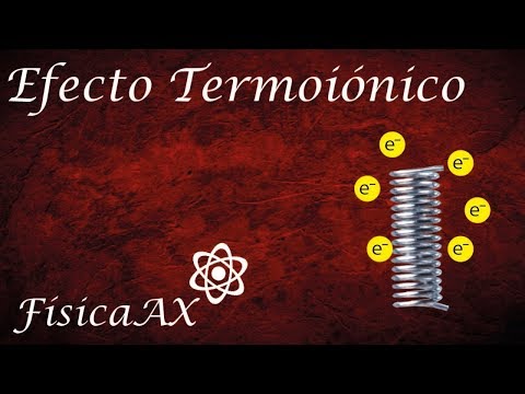 Video: ¿Cómo se produce la emisión termoiónica?