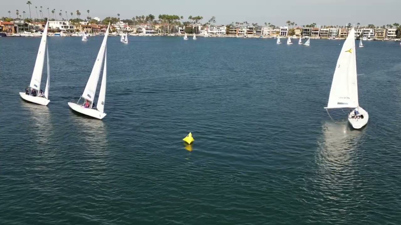2024 Club Championship Sail Off   Race 3   Soling weather mark