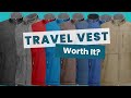 Men's TRAVEL VEST Review-33,000ft Men’s Softshell Vest #travelgear
