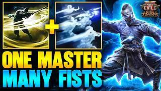 ONE MASTER, MANY FISTS ⚔️ Whirling Assault Martial Artist Build Concept ⚔️ POE2 0.5