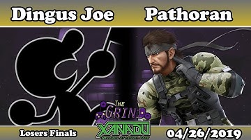 The Grind 73 Dingus Joe (Mr.Game & Watch) vs Pathoran (Snake) Losers Finals