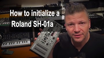 How to initialize a SH-01a sound - a great way to start new sounds