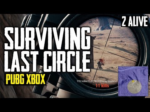 PUBG Xbox – Surviving Final Circle or Top 10 (Playerunknown's Battlegrounds)