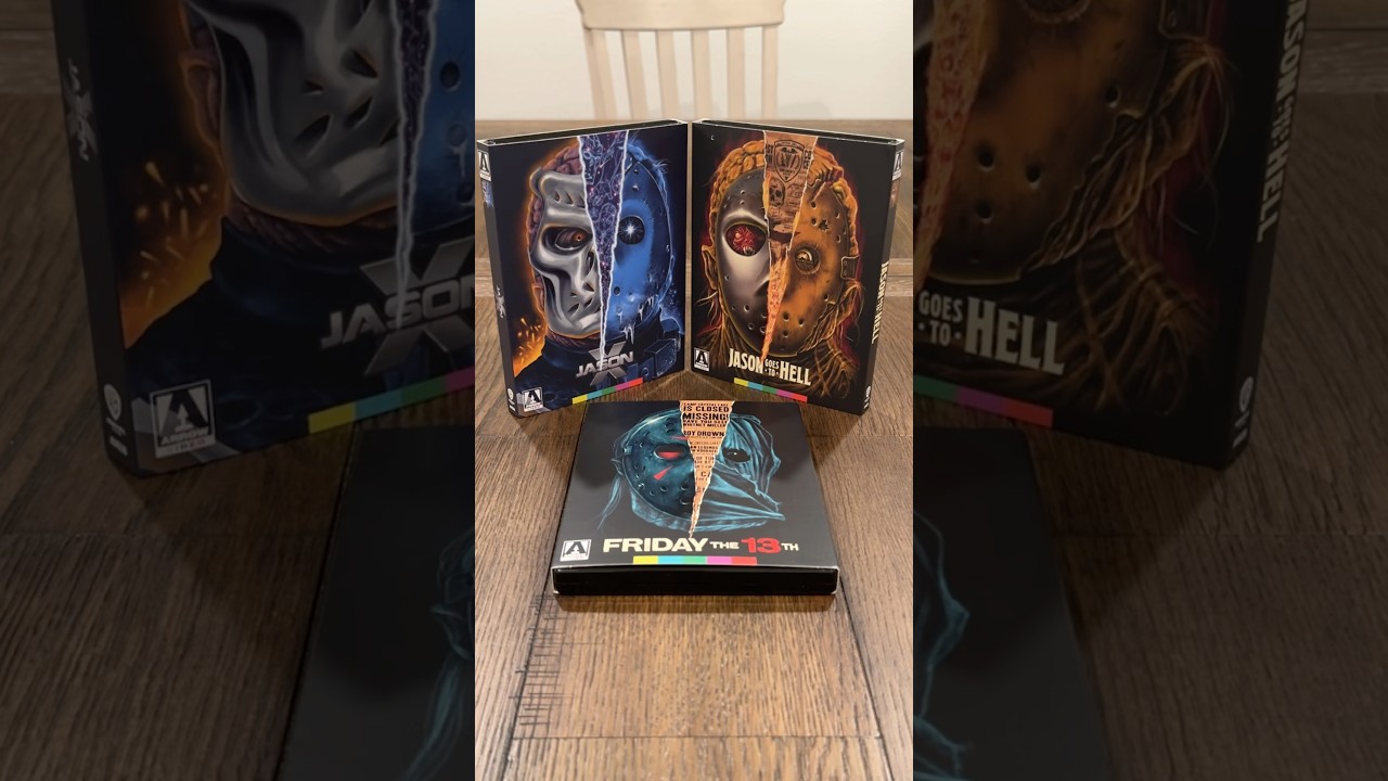 JASON GOES TO HELL & JASON X - Limited Edition 4KUHD| Arrow Video |