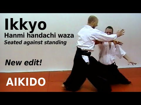 Aikido technique IRIMINAGE against knife attacks, TANTO DORI, by Stefan  Stenudd in 2007 