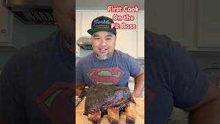 Fist cook on the Pit Boss