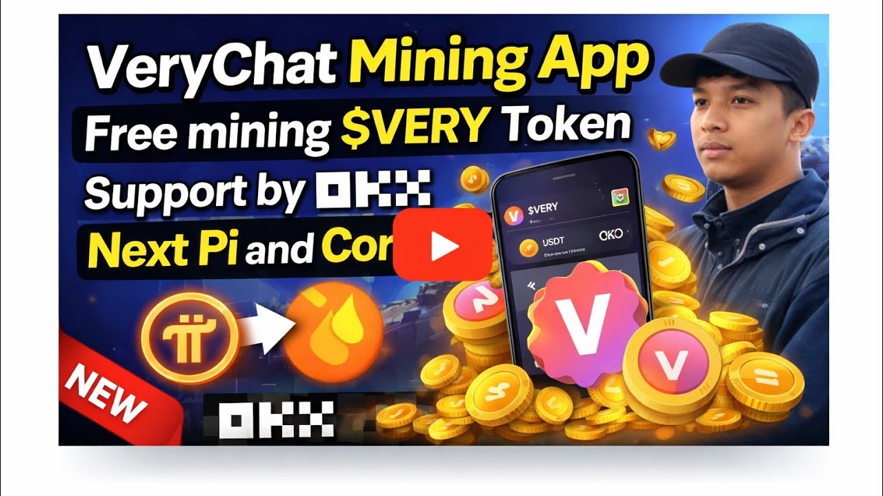 Very Tokens VeryChat Mining App Review 🔥 Free Mining $VERY Token | OKX Support ...