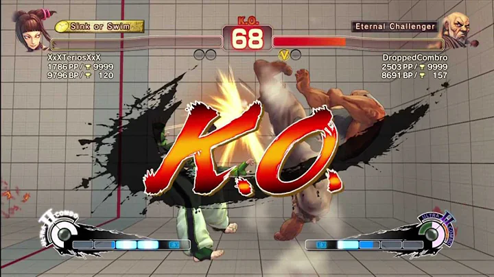 DroppedCombro's Street Fighter Adventures.