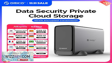 ORICO MetaBox Mini Secure Storage Device 3.5" Type C Network Attached Storage Device