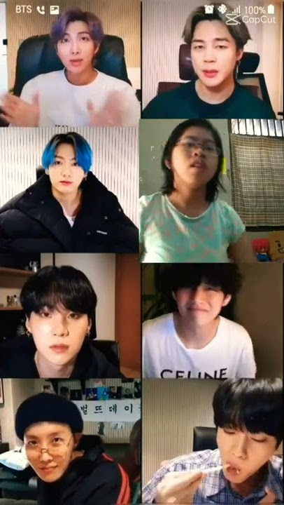 video call halu bareng BTS aku sambil ngedance di lihatin 💜🇰🇷😍🤗😘😳😊😱💜