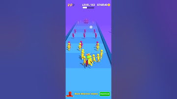 JOIN Clash 3D : walkthrough level #162 to #165 || join clash 3D levels unlocked