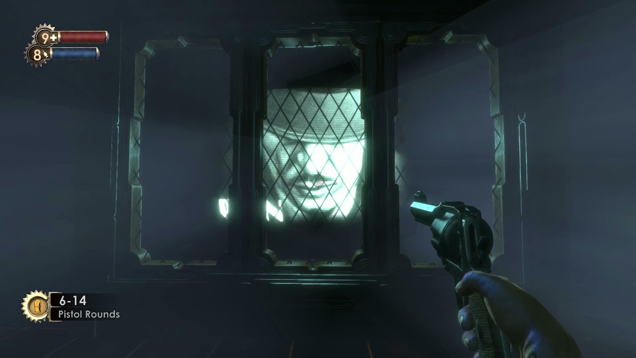 Andrew Ryan & Sofia Lamb have similar introductions - BioShock 1 & 2