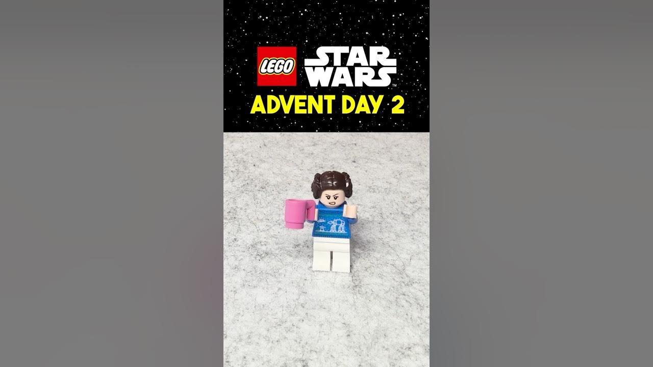 Christmas Jumper Leia! Lego Star Wars Advent Calendar Day 2 lego 