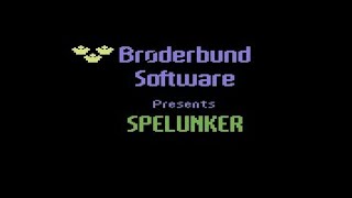 Spelunker Review for the Commodore 64 by John Gage