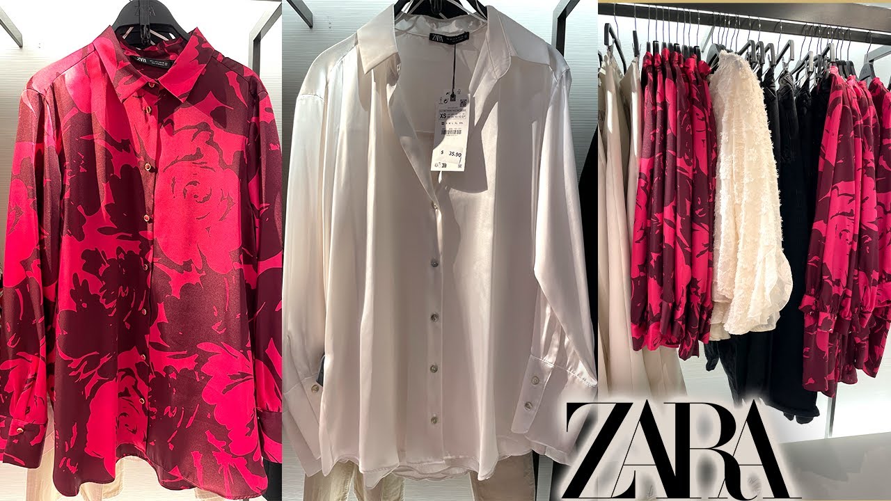 ZARA JANUARY'23 NEW IN WINTER BRIGHT COLLECTION ARRIVALS
