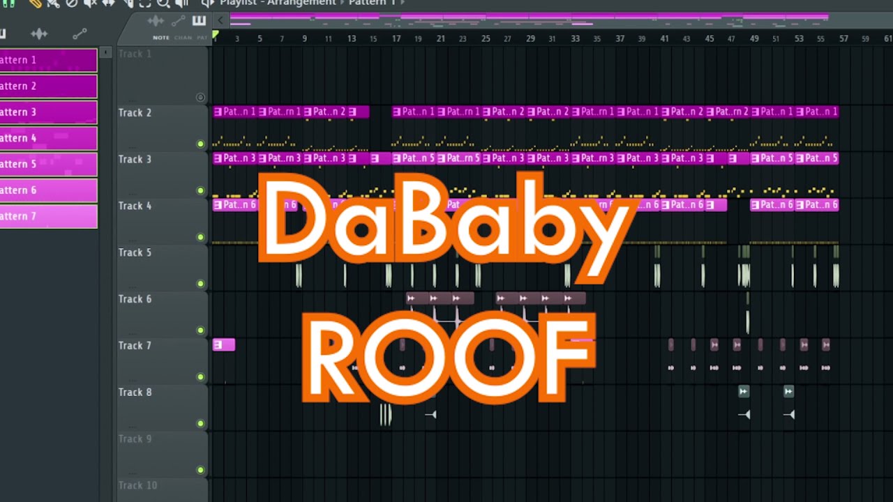 [Free FLP] DaBaby ROOF (Instrumental+fl studio remake) NO TAG