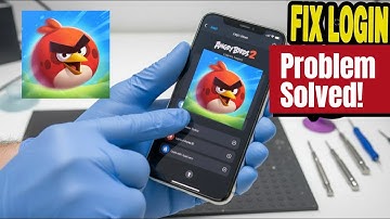 Fix Angry Birds 2 App Login Problem I Step by Step