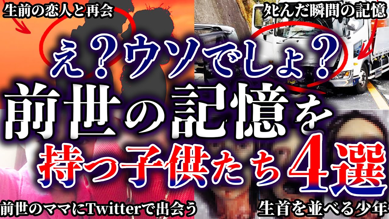 【ゆっくり解説】え？ウソでしょ？前世の記憶を持つ子供たち 4選