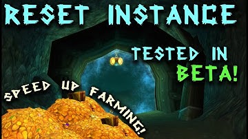 How to Reset a Dungeon or Instance in Classic WoW | Without Dying - Running out - Hearthing