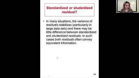 Ch2_5: Regression model diagnostics Residual Analysis PP 39to49