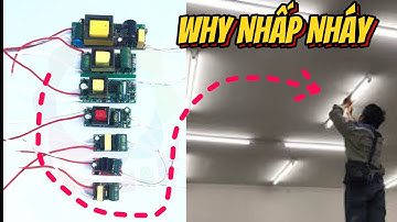 LED Bị Nhấp nháy Hãy Xem Phân Tích Mạch điện này bạn hiểu và Tự Sửa Nó