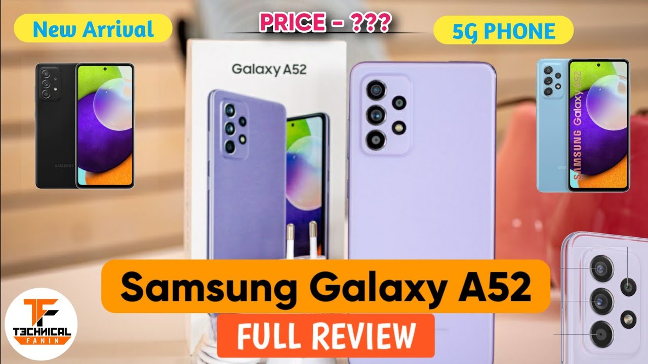 Samsung A52 Mobile Review