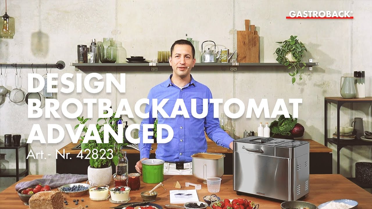 Design Brotbackautomat Advanced Gastroback 