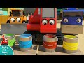 Mixing Colors - Construction Cartoons for Kids | Digley and Dazey