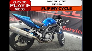 2006 SUZUKI SV 650