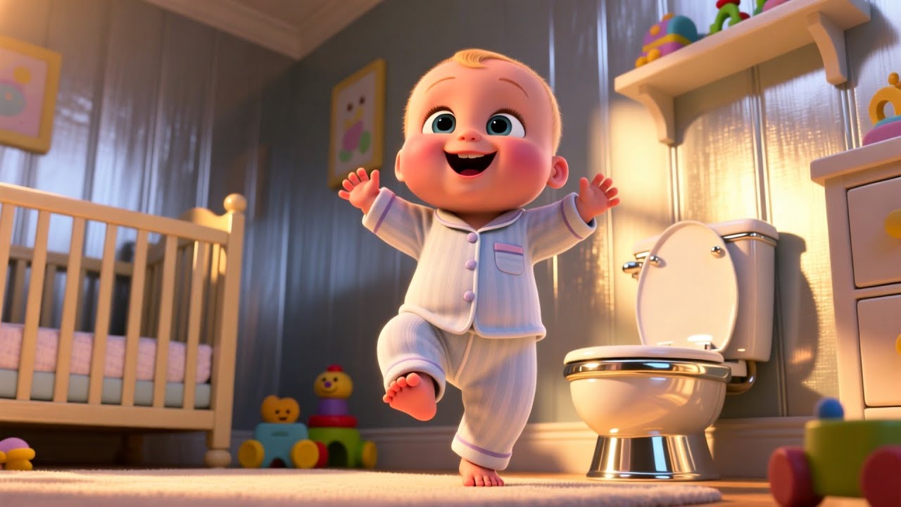 Baby’s Potty Adventure 🚽✨🍼 | Kids Fantasy Song | Learn Potty Routine and Happy Confidence