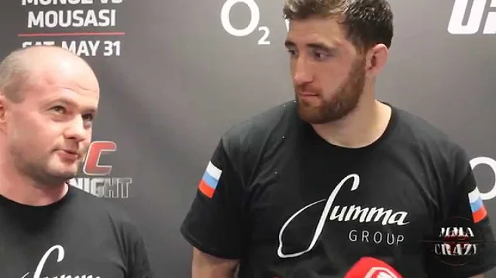 Ruslan Magomedov UFC Fight Night Berlin Post Media...