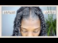 Refreshing My 3 Month OLD Knotless/Box Braids!