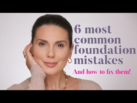 Most common foundation mistakes and how to fix them | ANDREEA ALI