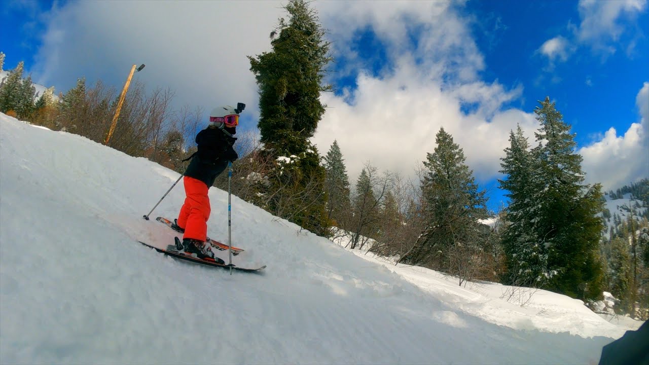 Last Powder Day at Bogus Basin 2023 with my daughter! YouTube
