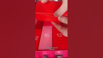 MAKEUP TRENDS REVOLVE! Unboxing Day 1 of the Revolve Advent Calendar! Subscribe for Day 2 to see