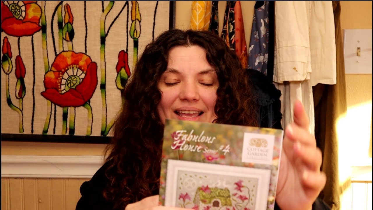 Spoiler march cross stitch fabulous house series fat quarter shop