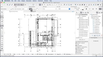 057 Label tool ArchiCAD