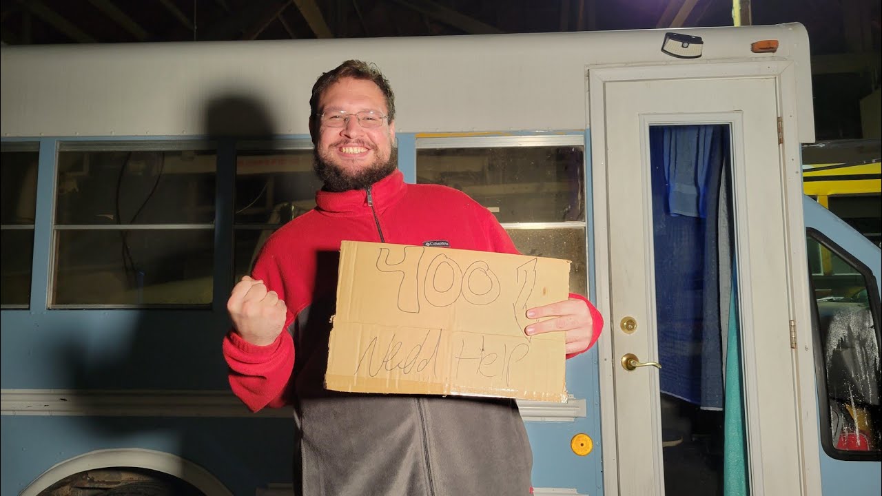 four hundred dollar 4 window skoolie short bus build!!!
