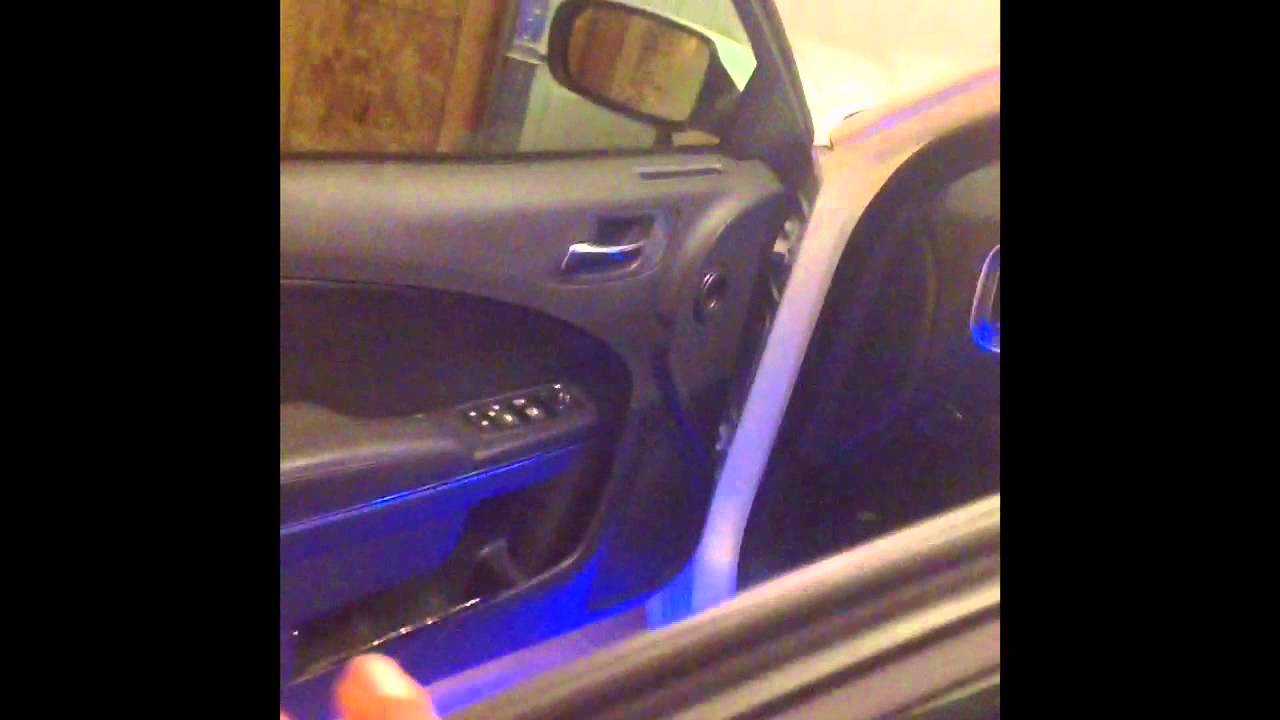 2012 Dodge Charger Interior Leds Youtube