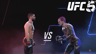 Ilia Topuria vs Sean O'Malley - CPU vs CPU - UFC 5