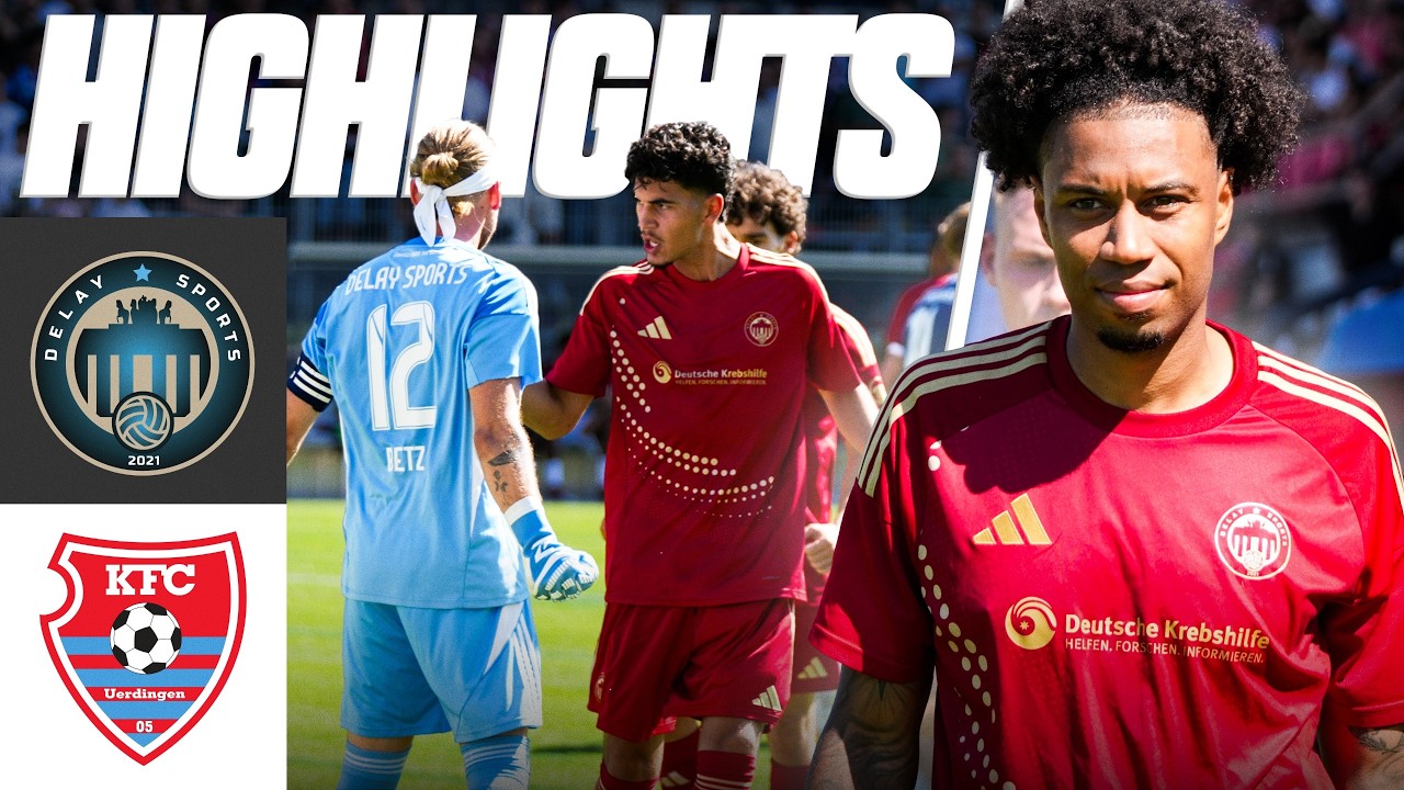 70 MINUTEN IN UNTERZAHL GEGEN OBERLIGIST! 🤯 | Delay Sports Berlin