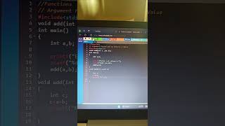 Simple c programs #basics #coding #howtolearncodingforbeginners #using functions