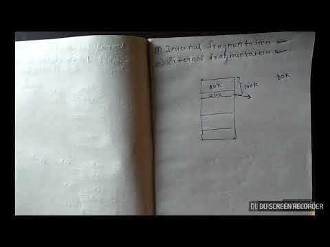 Memory Management Techniques - Internal & External Fragmentation - OS ...